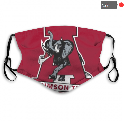 NCAA Alabama Crimson Tide #11 Dust mask with filter